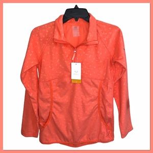 Roxy Girl Rising Peak Half Zip Fleece Top - Size XXL